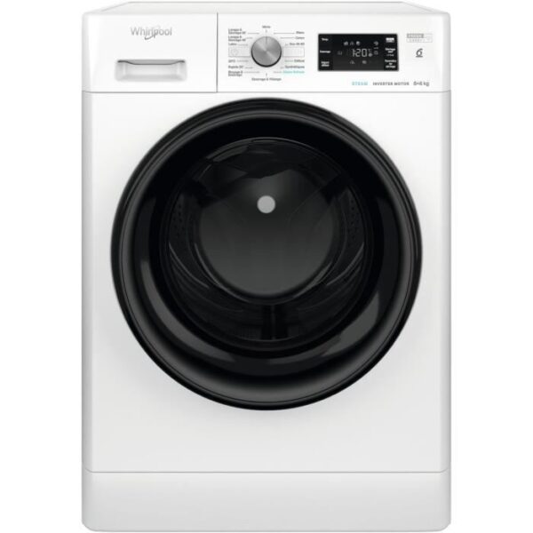 Lave-linge séchant PFFWDB864349BVFR- 8 kg / 6 kg